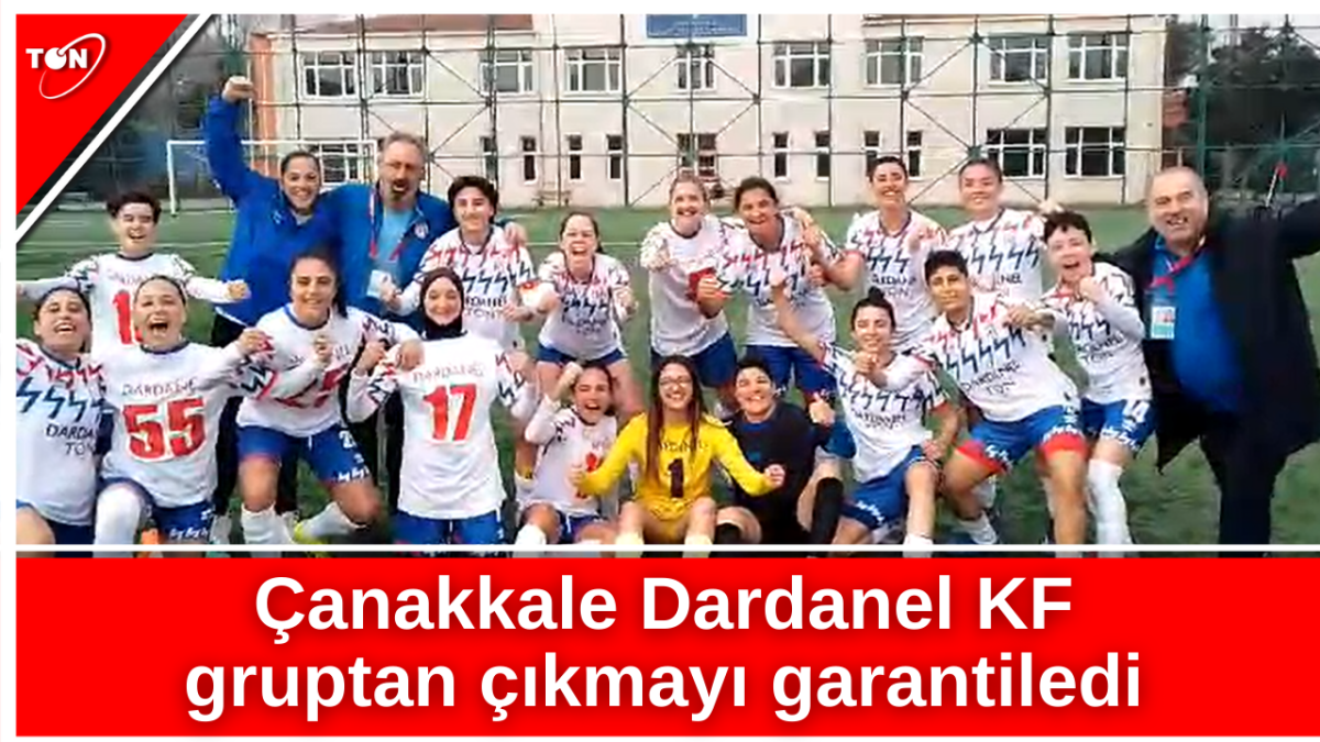 Çanakkale Dardanel KF gruptan çıkmayı garantiledi